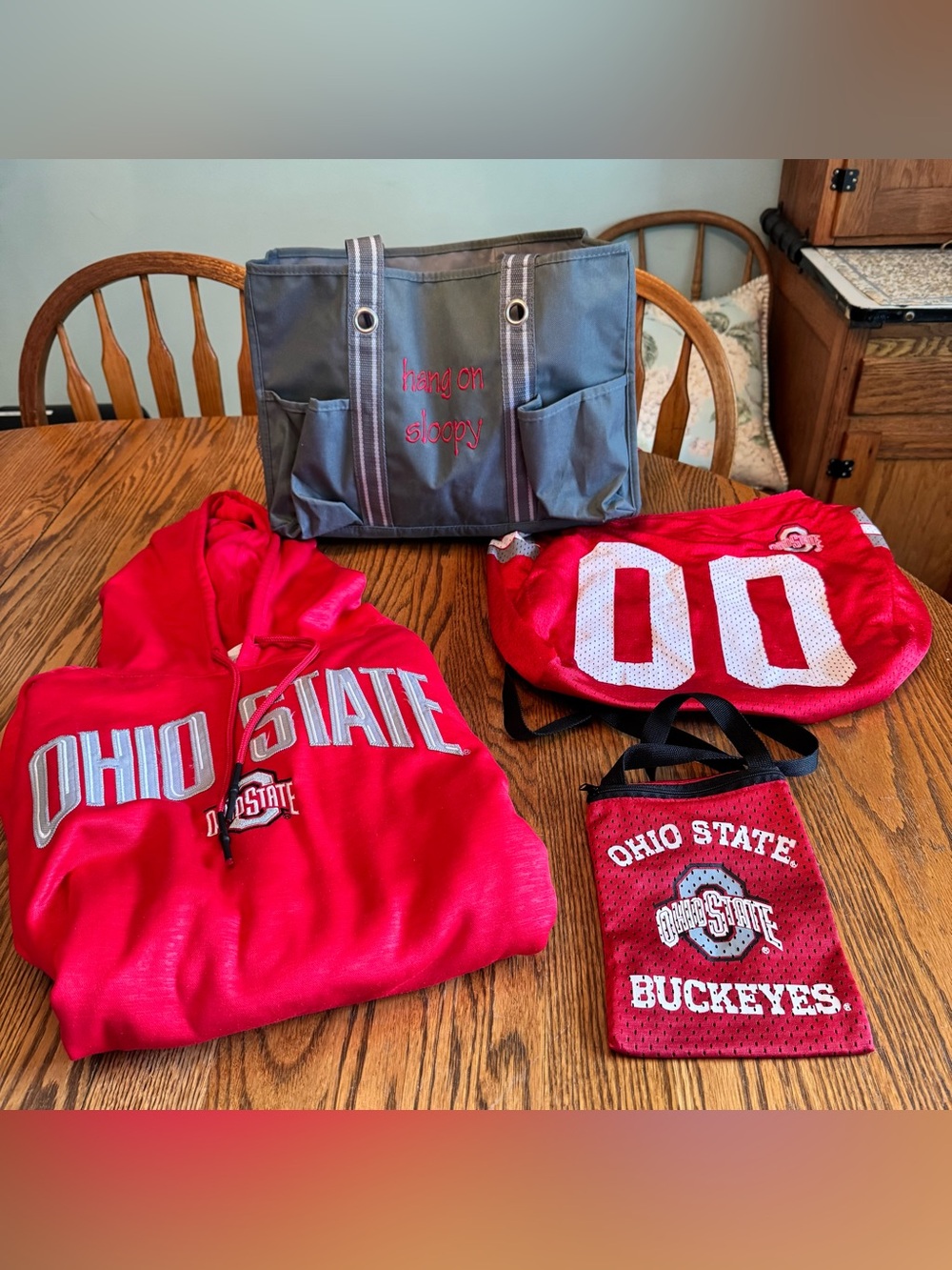 Ohio State Buckeyes OSU Sweatshirt (L),  Purses, Thirty-one Bag Bundle Lot